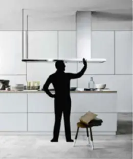 Вытяжка Falmec DESIGN LUMEN ISOLA STEEL 175 DX фото 2 в Ростове-на-Дону