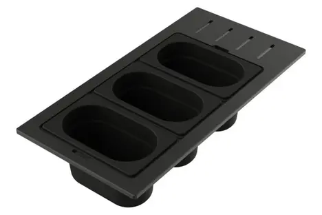 Контейнер Omoikiri DC-02-3-GB графит фото 3 в Ростове-на-Дону
