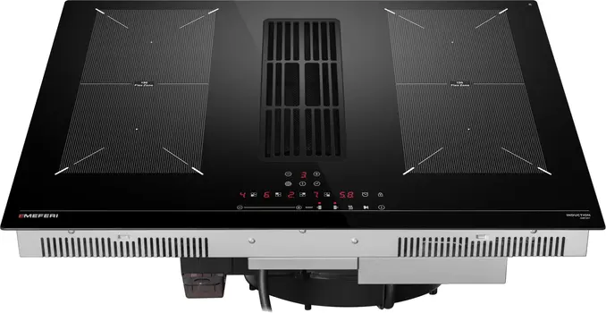 Индукционная панель MEFERI с вытяжкой XSMART75BK COMFORT фото 2 в Ростове-на-Дону