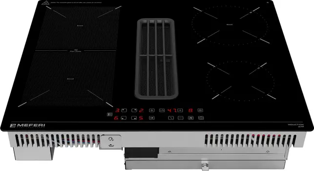 Индукционная панель MEFERI с вытяжкой XSMART60BK ULTRA фото 3 в Ростове-на-Дону