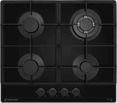 Газовая панель MEFERI MGH604BK GLASS POWER фото 2 в Ростове-на-Дону