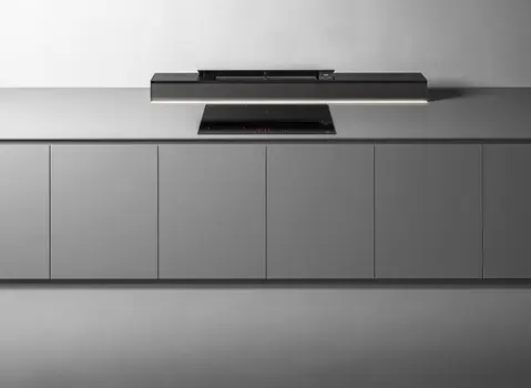Вытяжка Falmec MONOLITH 90 VETRO NERO фото 3 в Ростове-на-Дону