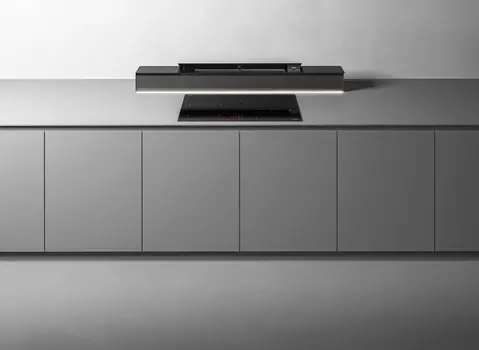 Вытяжка Falmec MONOLITH 90 VETRO NERO фото 2 в Ростове-на-Дону