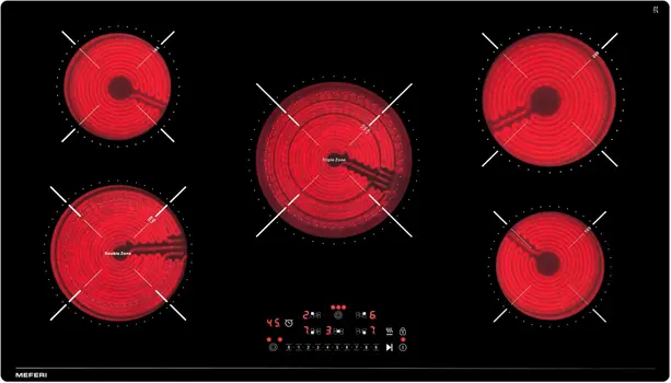Стеклокерамическая панель MEFERI MEH905BK ULTRA фото 1 в Ростове-на-Дону