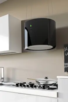 Вытяжка Falmec Eolo isola 45 (450) (с системой E.ion) ECP black фото 2 в Ростове-на-Дону