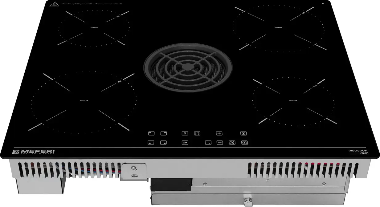Индукционная панель MEFERI с вытяжкой XSMART60BK POWER фото 3 в Ростове-на-Дону