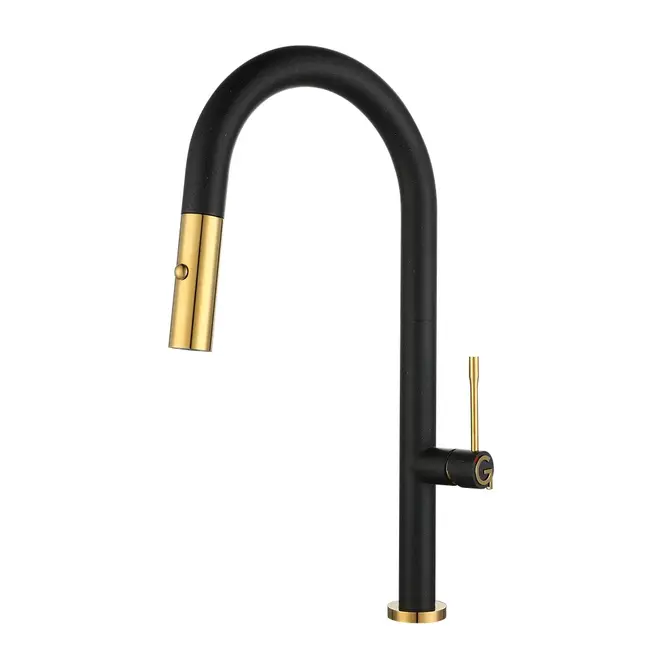 Смеситель RIVELATO Asti 3972500 nero oro фото 1 в Ростове-на-Дону