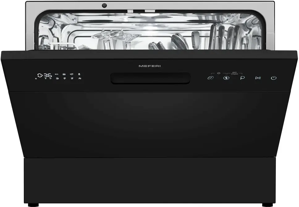 Посудомоечная машина MEFERI MDW4581BK FS COMPACT POWER фото 3 в Ростове-на-Дону Посудомоечная машина MEFERI MDW4581BK FS COMPACT POWER фото 3 в Ростове-на-Дону