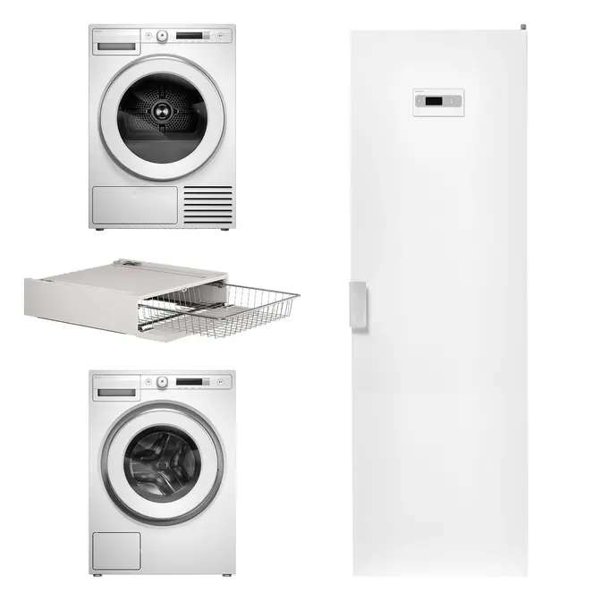 Asko Logic 7 2026 (стиральная машина W3096CW + сушильная машина T309HCW+сушильный шкаф DC7784 V.W+корзина для белья HB150W) фото 1 в Ростове-на-Дону