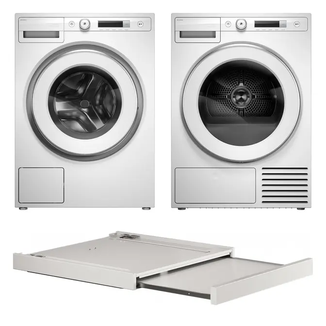Asko Logic 18 2026 (стиральная машина W3114CXLW + сушильная машина T310HCXLW.P+полка HS60W) фото 1 в Ростове-на-Дону