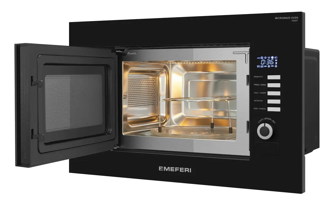 Микроволновая печь MEFERI MMO6020BK SLIM POWER фото 7 в Ростове-на-Дону
