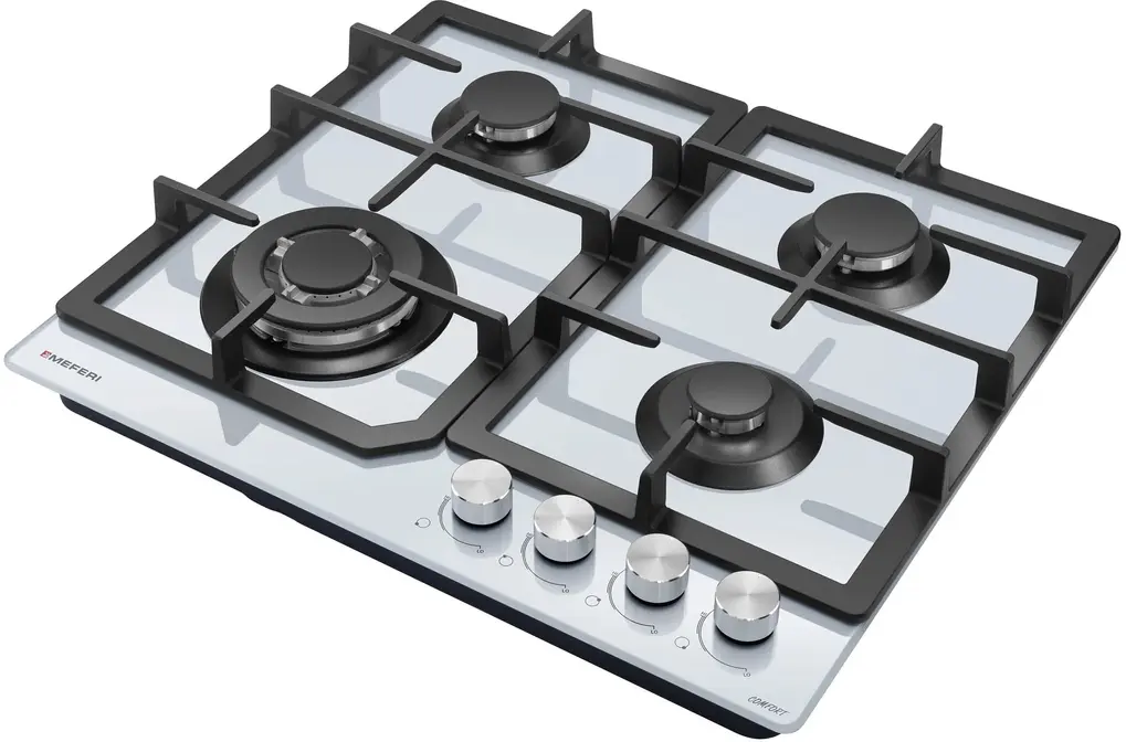 Газовая панель MEFERI MGH604WH GLASS COMFORT фото 4 в Ростове-на-Дону Газовая панель MEFERI MGH604WH GLASS COMFORT фото 4 в Ростове-на-Дону