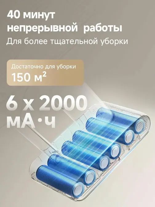 Беспроводной пылесос Dreame R10s Slim фото 8 в Ростове-на-Дону