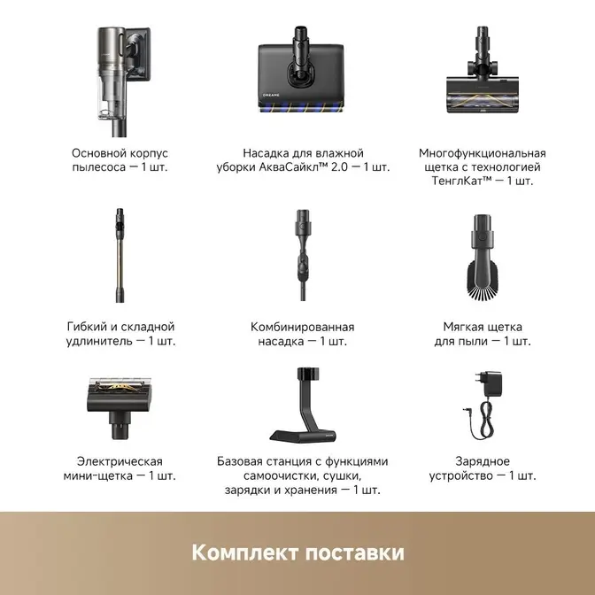 Беспроводной пылесос Dreame Z40 Aqua Cycle Pro фото 20 в Ростове-на-Дону