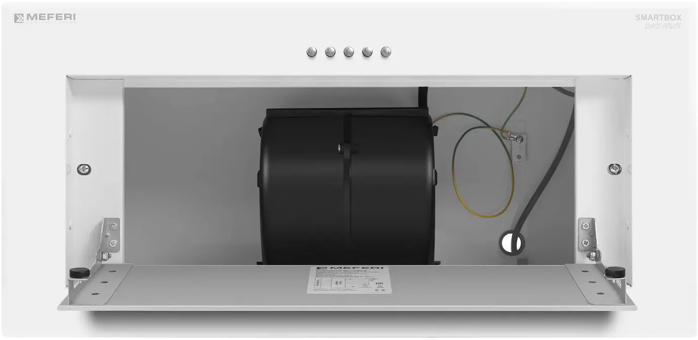 Вытяжка MEFERI SMARTBOX60WH GLASS POWER фото 5 в Ростове-на-Дону