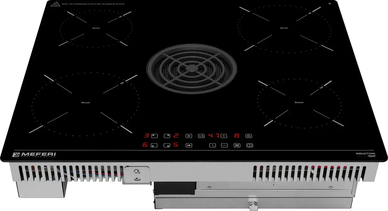 Индукционная панель MEFERI с вытяжкой XSMART60BK POWER фото 2 в Ростове-на-Дону