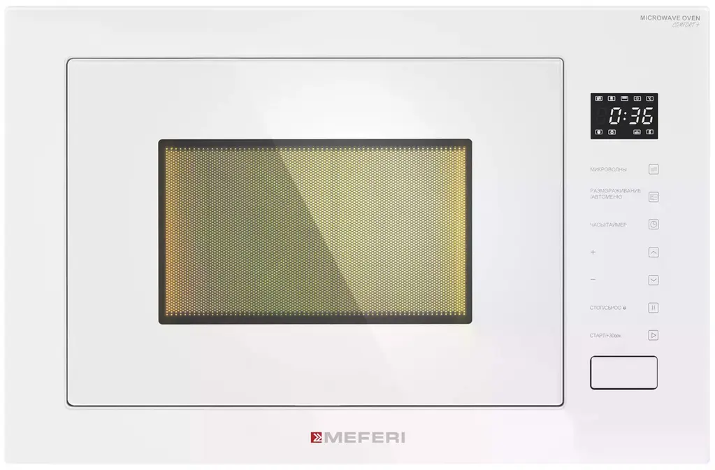 Микроволновая печь MEFERI MMO6028WH COMFORT PLUS фото 2 в Ростове-на-Дону Микроволновая печь MEFERI MMO6028WH COMFORT PLUS фото 2 в Ростове-на-Дону