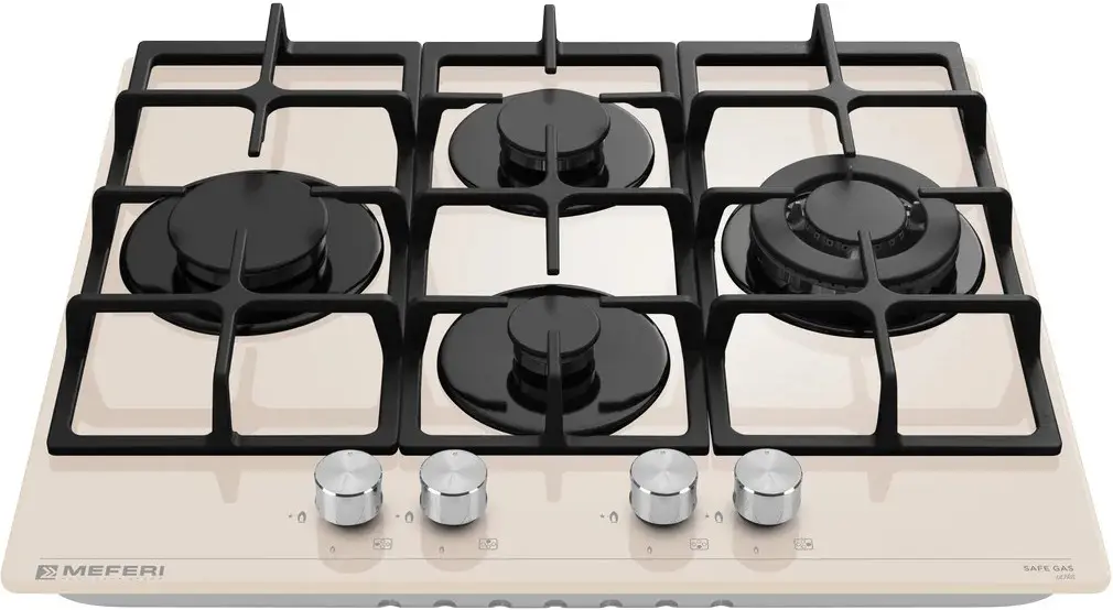 Газовая панель MEFERI MGH604BG GLASS ULTRA фото 4 в Ростове-на-Дону