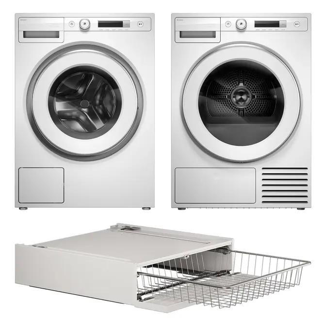 Asko Logic 16 2026 (стиральная машина W3114CXLW + сушильная машина T310HCXLW.P+корзина для белья HB150W) фото 1 в Ростове-на-Дону
