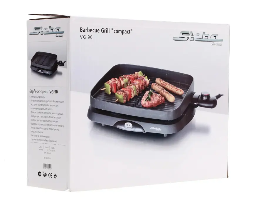 Гриль/барбекю Steba VG 90 COMPACT фото 8 в Ростове-на-Дону Гриль/барбекю Steba VG 90 COMPACT фото 8 в Ростове-на-Дону