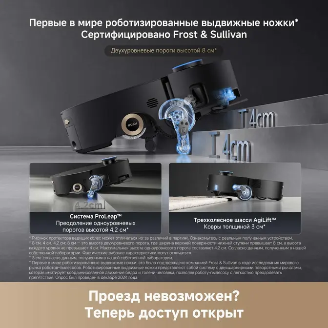 Робот-пылесос Dreame Aqua10 Ultra Roller Complete Black фото 10 в Ростове-на-Дону