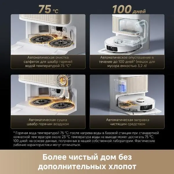 Робот-пылесос Dreame L40s Pro Ultra фото 10 в Ростове-на-Дону