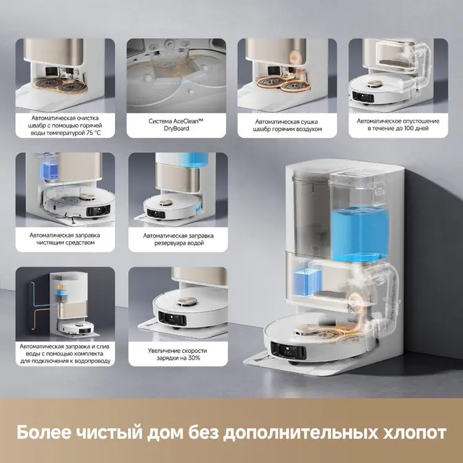 Робот-пылесос Dreame L50 Ultra фото 9 в Ростове-на-Дону Робот-пылесос Dreame L50 Ultra фото 9 в Ростове-на-Дону
