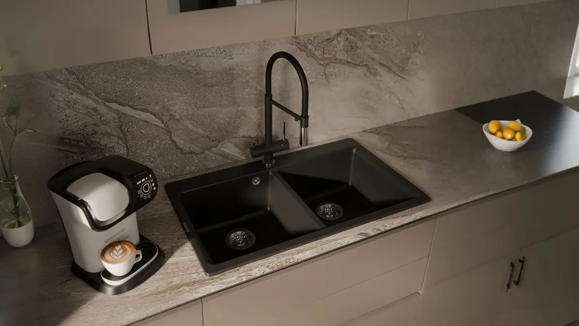Смеситель RIVELATO Adria 1523517 nero cromo фото 2 в Ростове-на-Дону Смеситель RIVELATO Adria 1523517 nero cromo фото 2 в Ростове-на-Дону