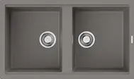 Мойка Kitagawa 86-2-GR Artceramic/Leningrad grey(арт.4993491) в Ростове-на-Дону
