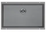 Мойка кухонная KUCHENSTERN UNDER 80 103TN10 Титан фото 1 в Ростове-на-Дону Мойка кухонная KUCHENSTERN UNDER 80 103TN10 Титан фото 1 в Ростове-на-Дону