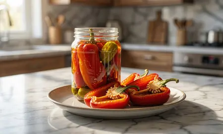 Печеный перец в духовке на зиму: пошаговый рецепт
