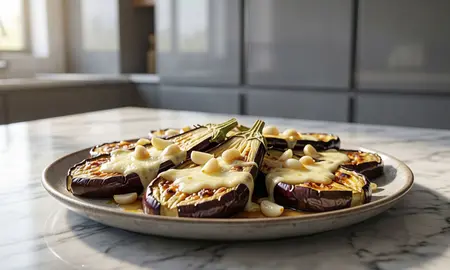Баклажаны запеченные с сыром и чесноком в духовке: пошаговый рецепт