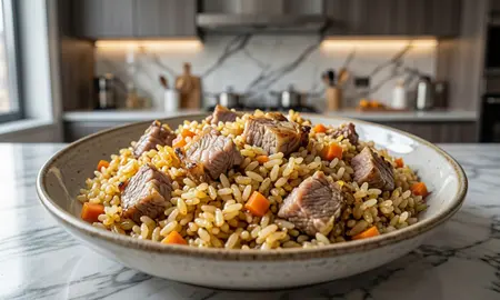 Плов в духовке со свининой рассыпчатый: пошаговый рецепт