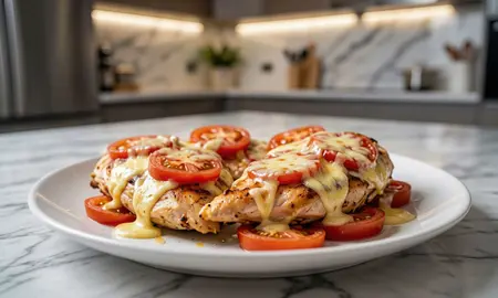 Куриные грудки с помидорами и сыром в духовке: пошаговый рецепт