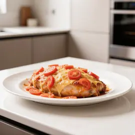 Грудка отбивная с помидорами и сыром: пошаговый рецепт