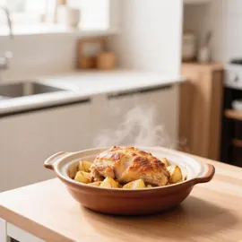 Жаркое в горшочке с курицей и картошкой: пошаговый рецепт