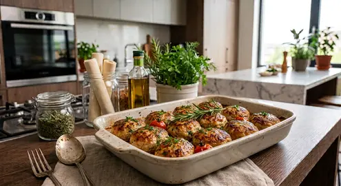 Сочные котлеты из куриного фарша в духовке на противне: пошаговый рецепт