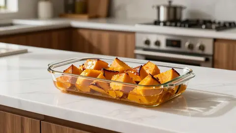 Сладкая тыква запеченная в духовке кусочками с медом: пошаговый рецепт