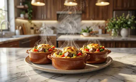 Жаркое в горшочках в духовке с мясом: пошаговый рецепт