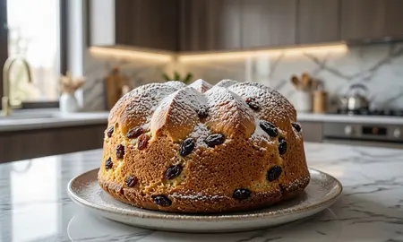 Кекс столичный по ГОСТу с изюмом: пошаговый рецепт