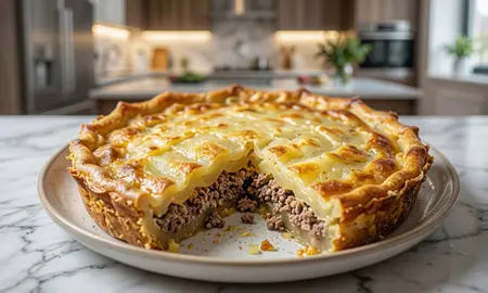 Классическая картофельная запеканка с фаршем в духовке: пошаговый рецепт