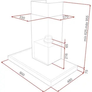 Вытяжка Teka DPL 90 STAINLESS STEEL фото 2 в Ростове-на-Дону