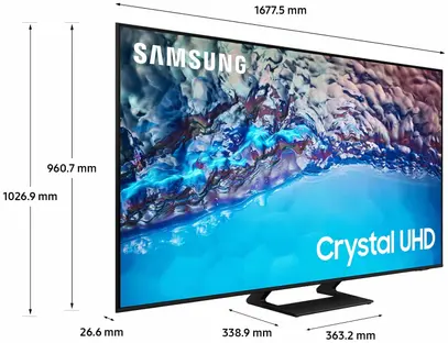 Телевизор Samsung  50" (127 см) 2022 черный Samsung UE50BU8500U фото 3 в Ростове-на-Дону