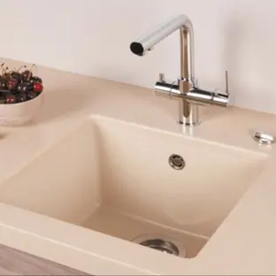 Мойка SCHOCK  Quadro 50  Cristalite неро фото 2 в Ростове-на-Дону