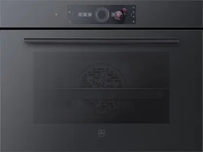 Духовой шкаф V-ZUG Combair V6000 45 черное стекло C6T-21050 фото 1 в Ростове-на-Дону