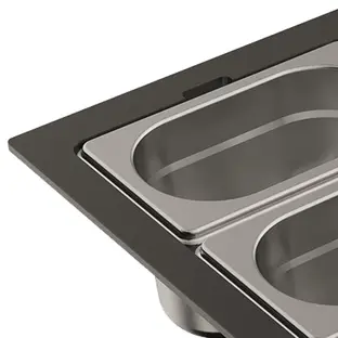 Контейнер Omoikiri DC-04-3-IN нержавеющая сталь фото 2 в Ростове-на-Дону