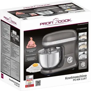Кухонный комбайн Profi Cook PC-KM 1197 anthrazit фото 3 в Ростове-на-Дону