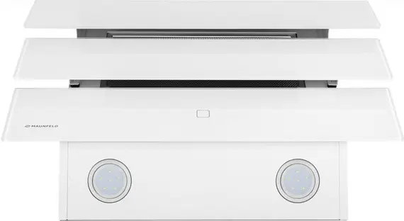Вытяжка Maunfeld CASCADA 60 Glass White фото 2 в Ростове-на-Дону