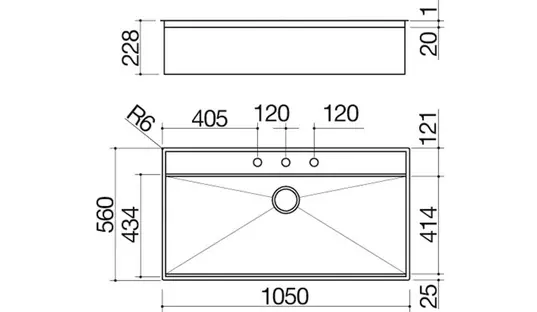 Мойка кухонная Barazza 1LFX101 фото 2 в Ростове-на-Дону