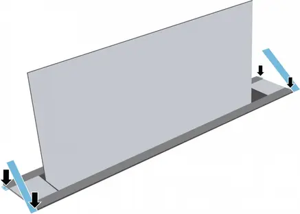 Комплект Flex Design для lassDraft. Цвет: Антрацитовый Серый Neff Z5802GLAY0 фото 3 в Ростове-на-Дону